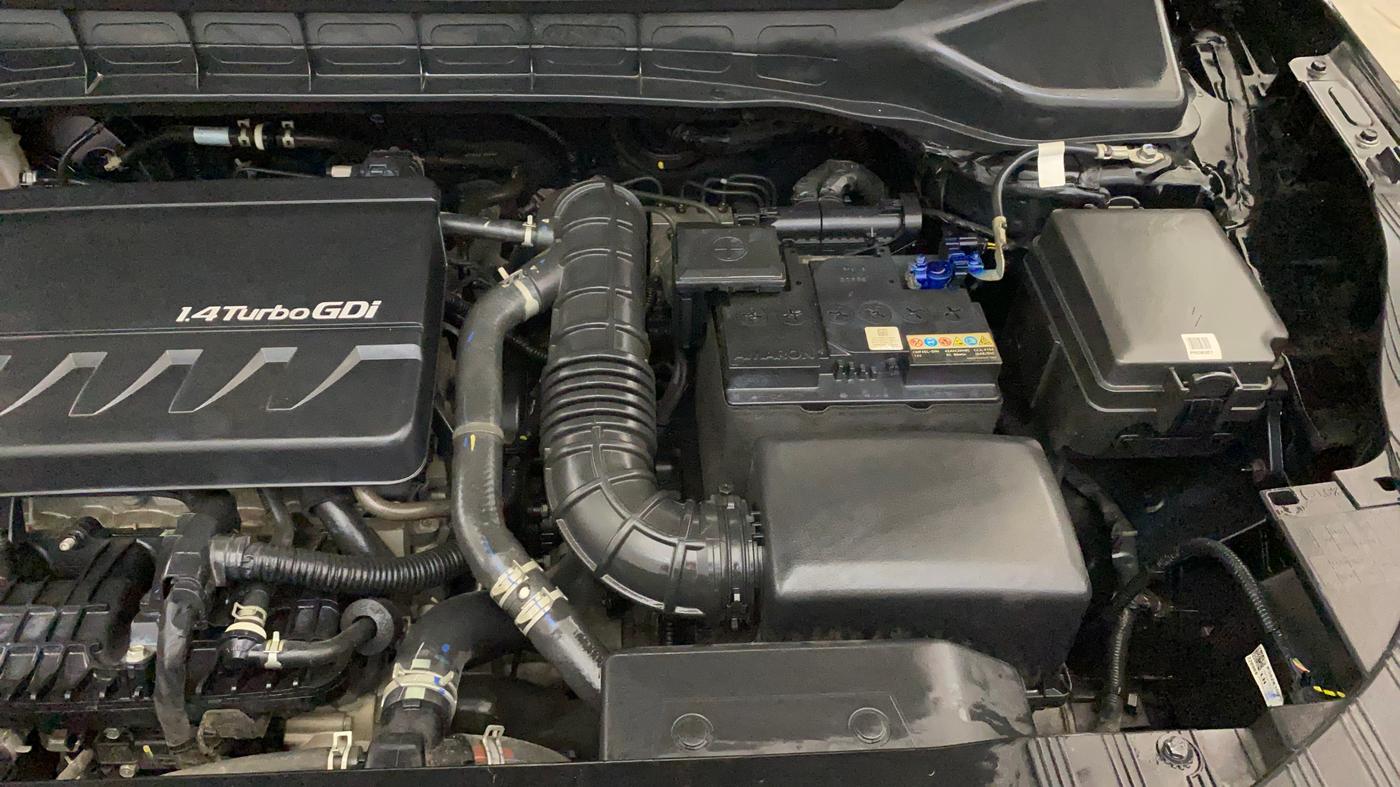 2022 KIA CARENS PRESTIGE PLUS 1.4 PETROL 7 STR, Petrol, Manual, 21,288 km, Engine View - Left