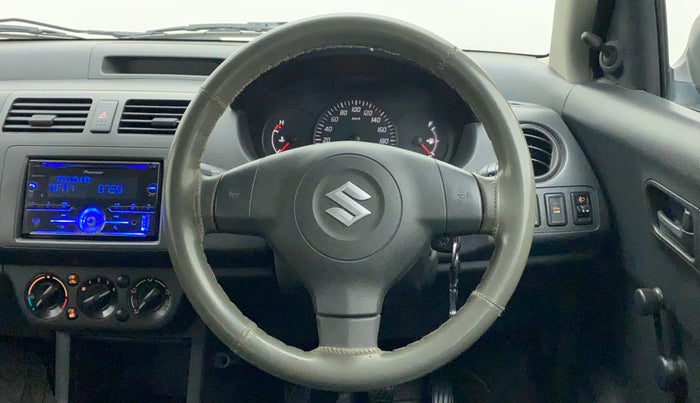 2011 Maruti Swift LXI, Petrol, Manual, 81,771 km, Steering Wheel Close Up