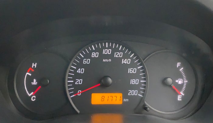 2011 Maruti Swift LXI, Petrol, Manual, 81,771 km, Odometer Image