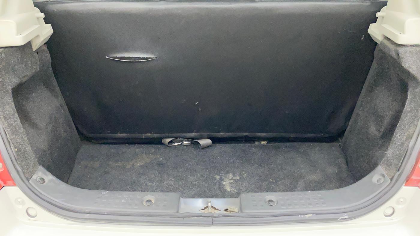 2011 Maruti Swift LXI, Petrol, Manual, 81,771 km, Boot Inside