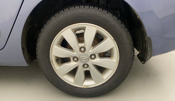 2014 Hyundai Xcent S (O) 1.2, Petrol, Manual, 34,833 km, Left Rear Wheel