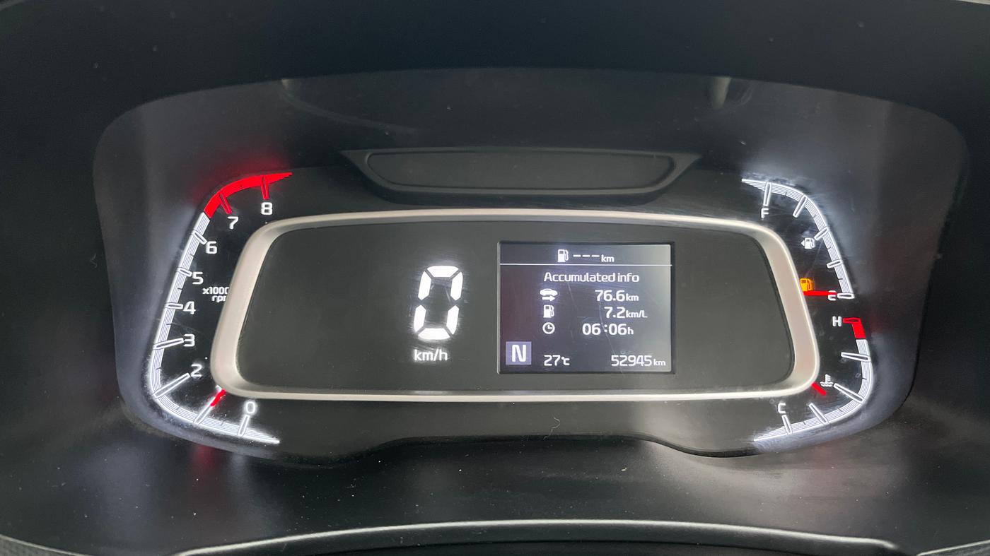 2021 KIA SONET HTX 1.0 IMT, Petrol, Manual, 52,945 km, Odometer Image