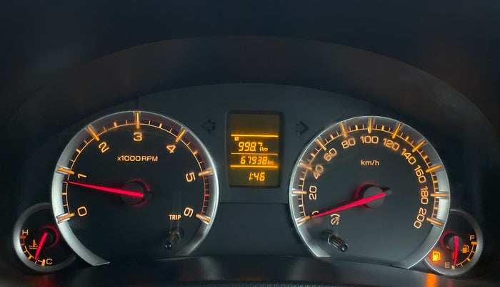 2014 Maruti Swift VDI, Diesel, Manual, 67,932 km, Odometer Image