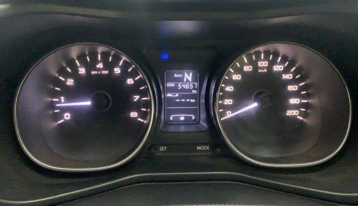 2018 Tata NEXON XZA PLUS PETROL, Petrol, Automatic, 54,652 km, Odometer Image