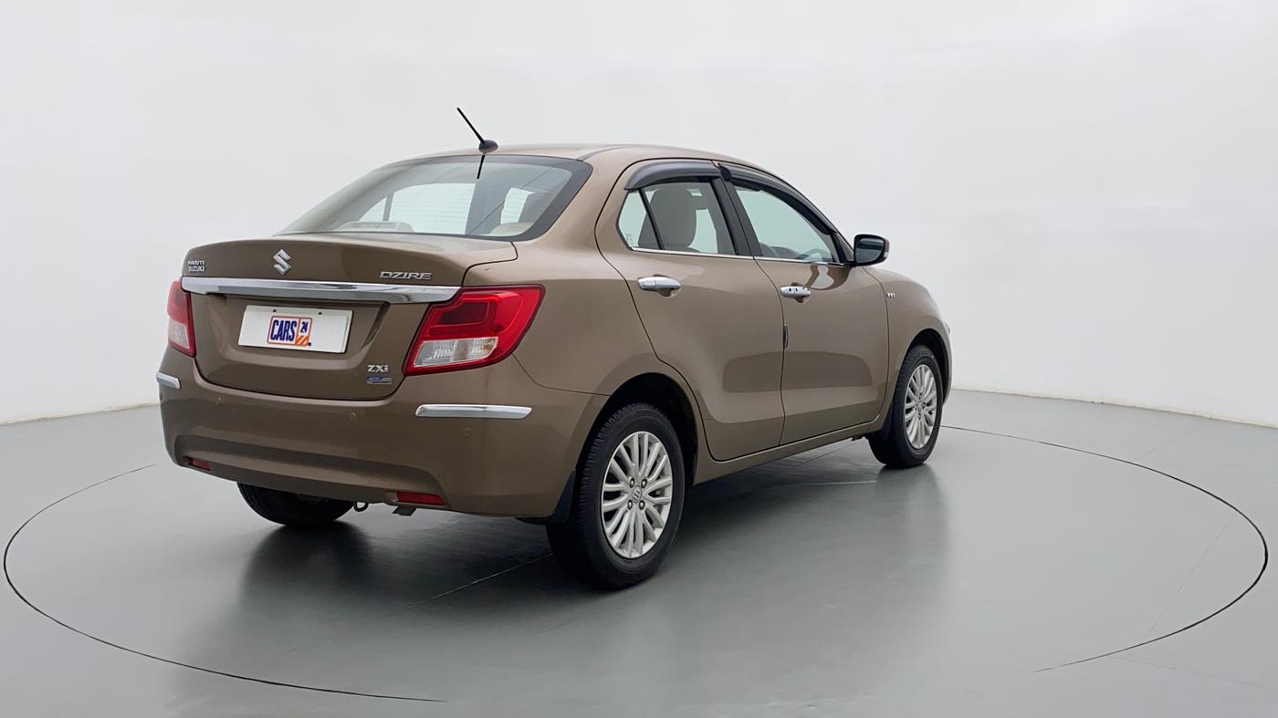 2018 Maruti Dzire ZXI AMT, Petrol, Automatic, 10,064 km, Right Back Diagonal