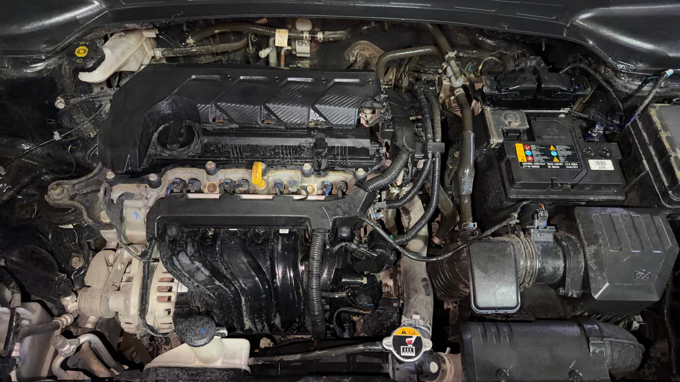 2023 Hyundai Creta SX 1.5 PETROL, Petrol, Manual, 48,730 km, Engine View