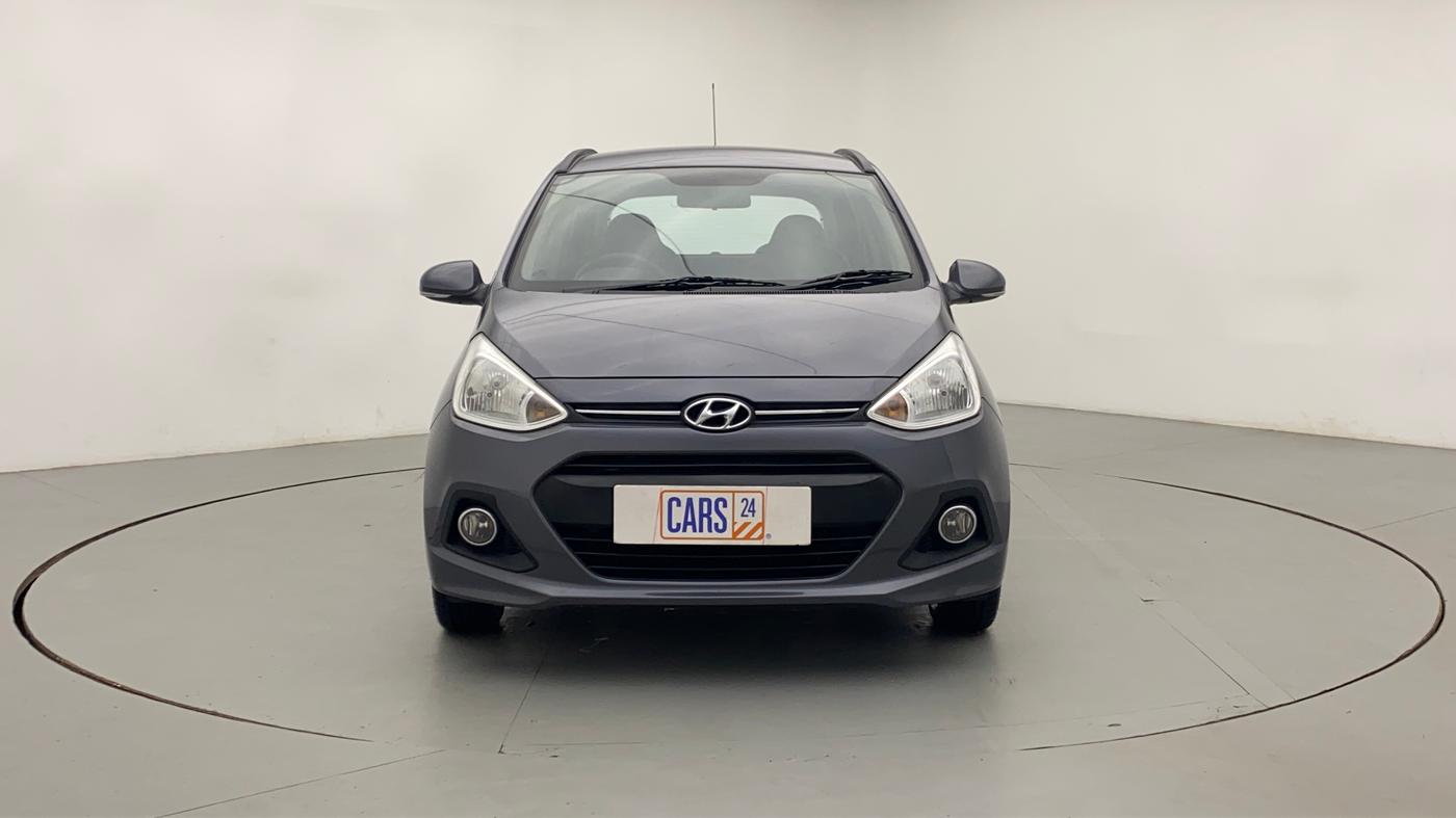 2015 Hyundai Grand i10 SPORTZ 1.2 KAPPA VTVT, Petrol, Manual, 59,578 km, Front View