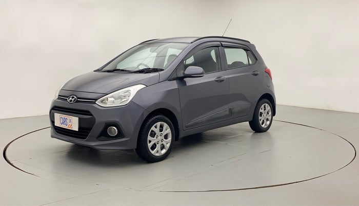 2015 Hyundai Grand i10 SPORTZ 1.2 KAPPA VTVT, Petrol, Manual, 59,578 km, Left Front Diagonal (45- Degree) View