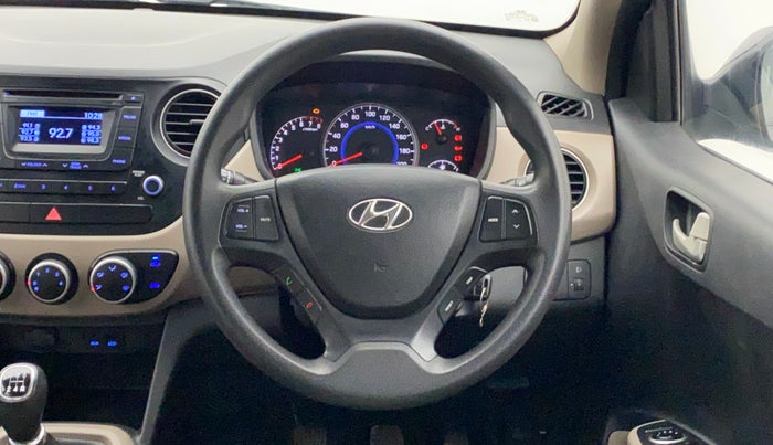 2015 Hyundai Grand i10 SPORTZ 1.2 KAPPA VTVT, Petrol, Manual, 59,578 km, Steering Wheel Close-up