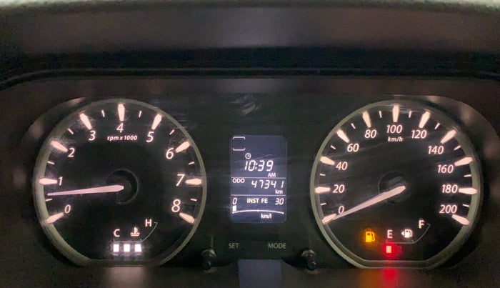 2014 Tata Zest XMS PETROL, Petrol, Manual, 47,341 km, Odometer Image