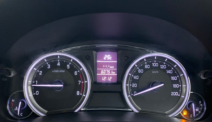 2015 Maruti Ciaz VXI+, Petrol, Manual, 60,751 km, Odometer Image