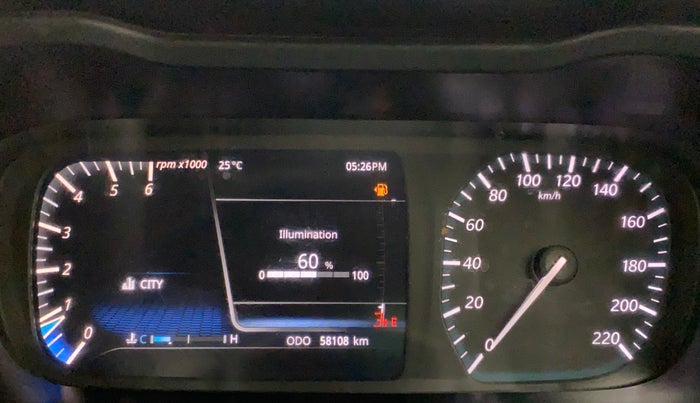 2020 Tata ALTROZ XZ DIESEL, Diesel, Manual, 58,107 km, Odometer Image