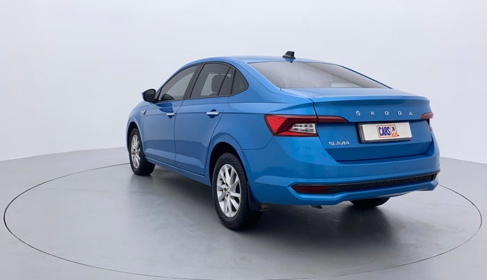 2022 Skoda SLAVIA AMBITION 1.0L TSI MT, Petrol, Manual, 17,658 km, Left Back Diagonal