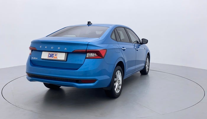 2022 Skoda SLAVIA AMBITION 1.0L TSI MT, Petrol, Manual, 17,658 km, Right Back Diagonal