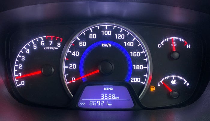 2017 Hyundai Grand i10 SPORTZ 1.2 KAPPA VTVT, CNG, Manual, 86,921 km, Odometer Image