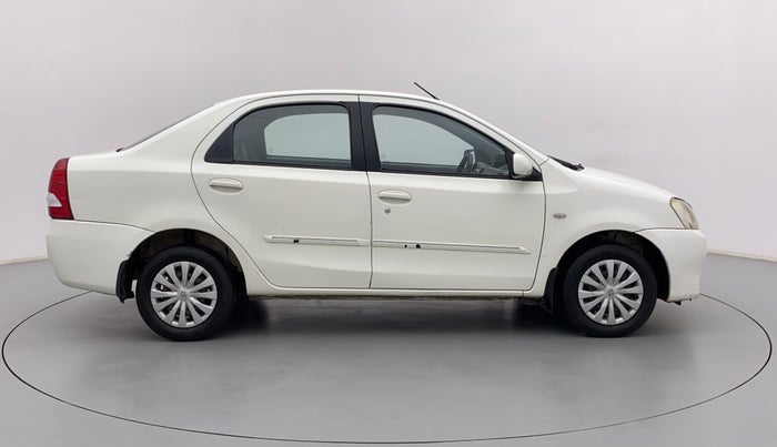 2011 Toyota Etios G, Petrol, Manual, 52,976 km, Right Side View
