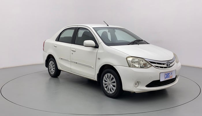 2011 Toyota Etios G, Petrol, Manual, 52,976 km, Right Front Diagonal
