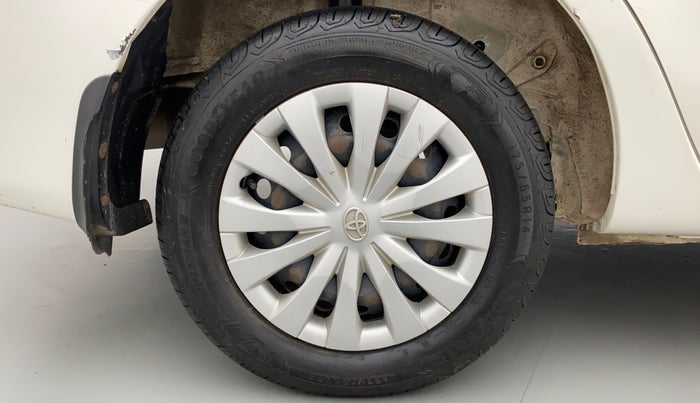 2011 Toyota Etios G, Petrol, Manual, 52,976 km, Right Rear Wheel