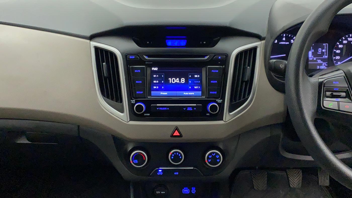 2017 Hyundai Creta E PLUS 1.6 PETROL, Petrol, Manual, 31,385 km, Air Conditioner