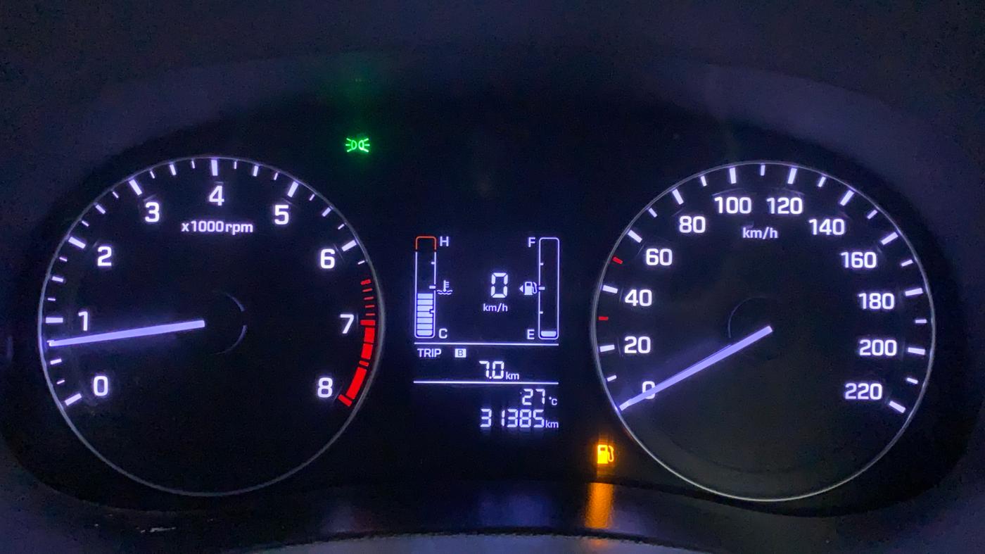 2017 Hyundai Creta E PLUS 1.6 PETROL, Petrol, Manual, 31,385 km, Odometer Image