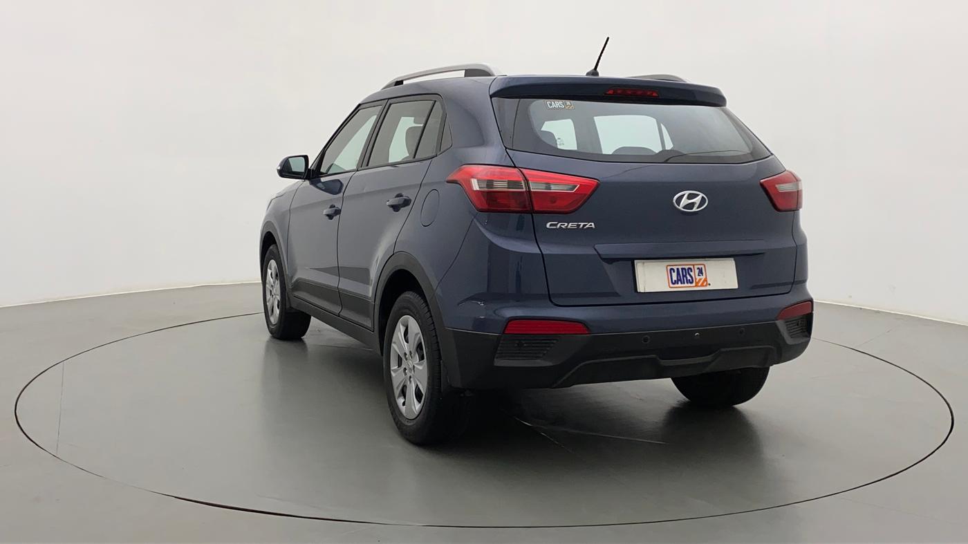2017 Hyundai Creta E PLUS 1.6 PETROL, Petrol, Manual, 31,385 km, Left Back Diagonal