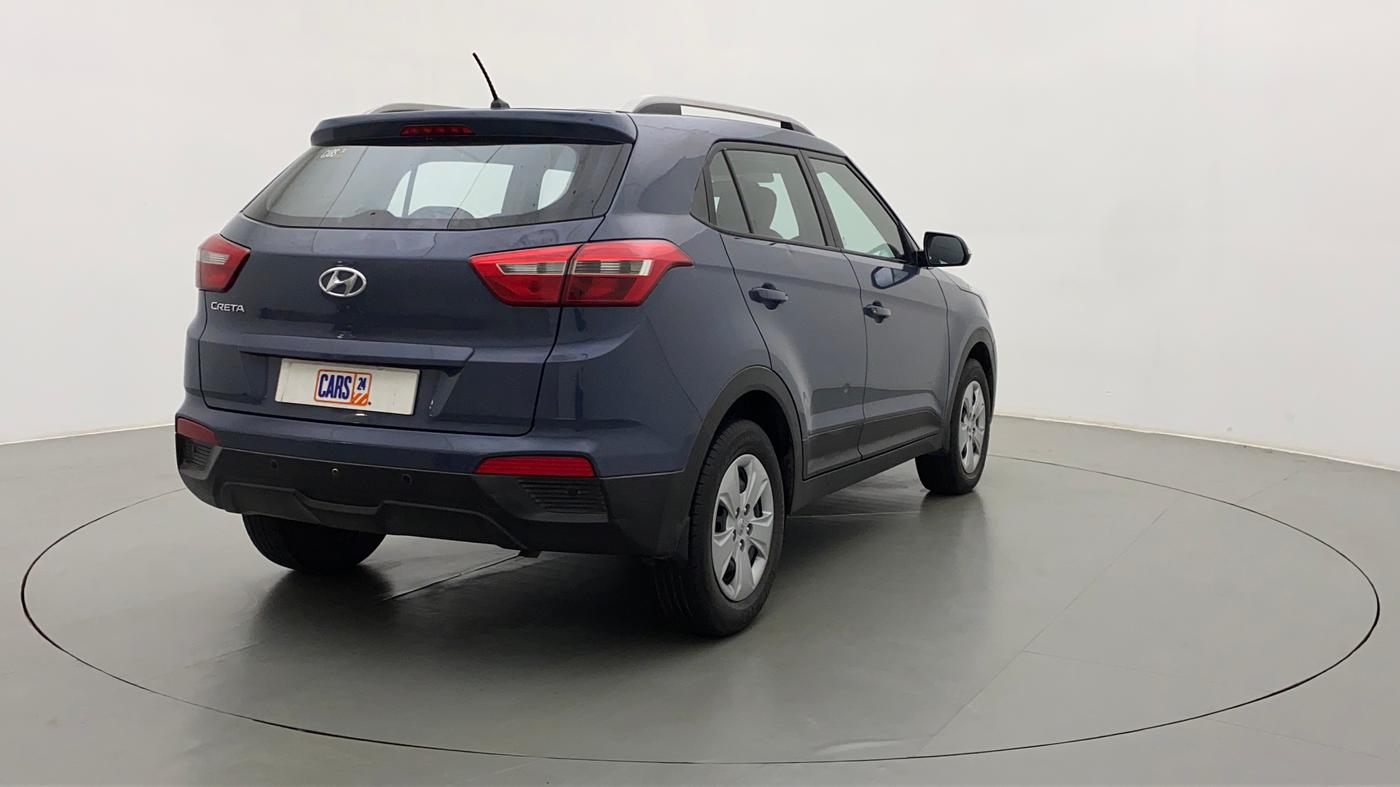 2017 Hyundai Creta E PLUS 1.6 PETROL, Petrol, Manual, 31,385 km, Right Back Diagonal