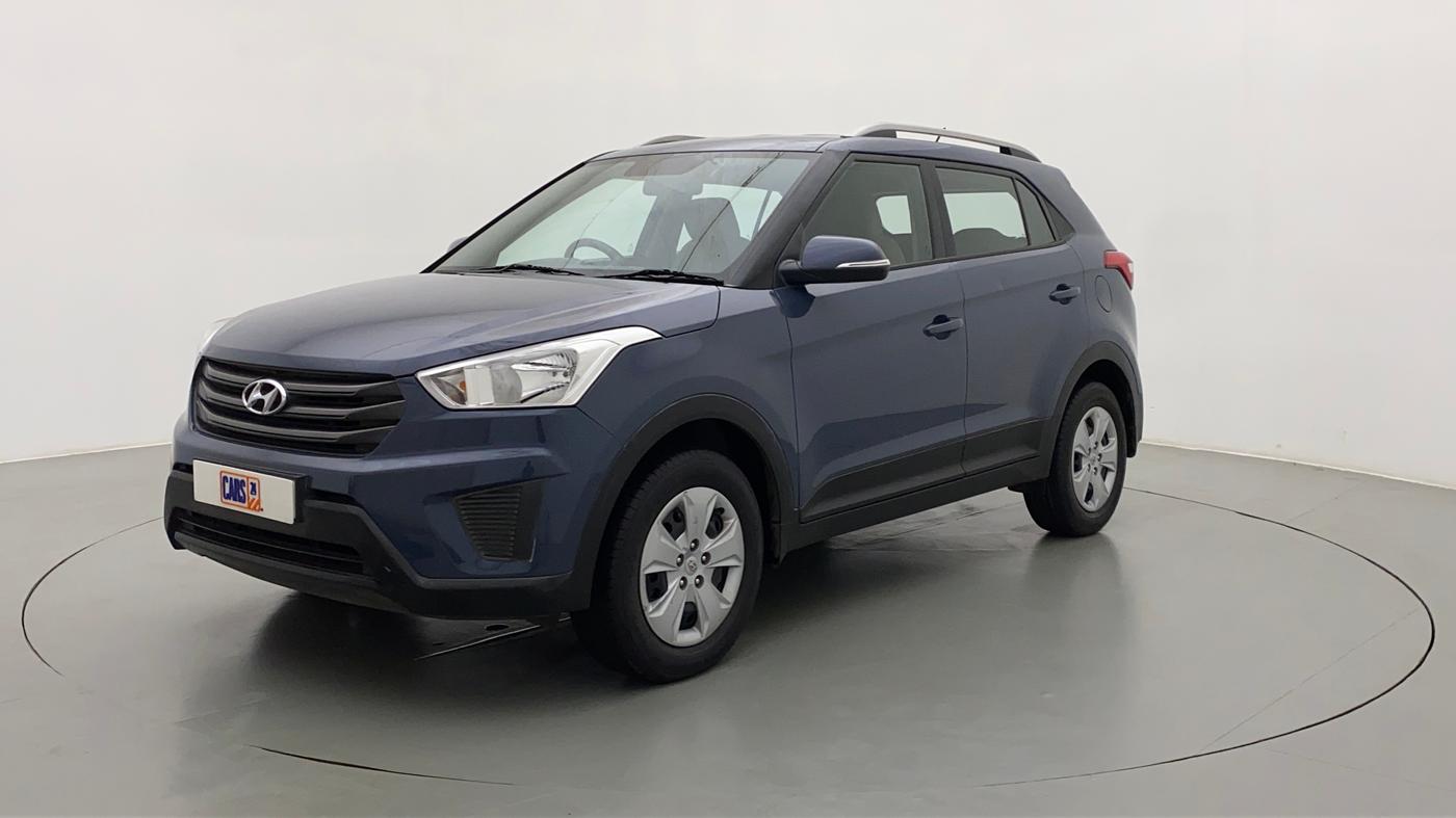 2017 Hyundai Creta E PLUS 1.6 PETROL, Petrol, Manual, 31,385 km, Left Front Diagonal