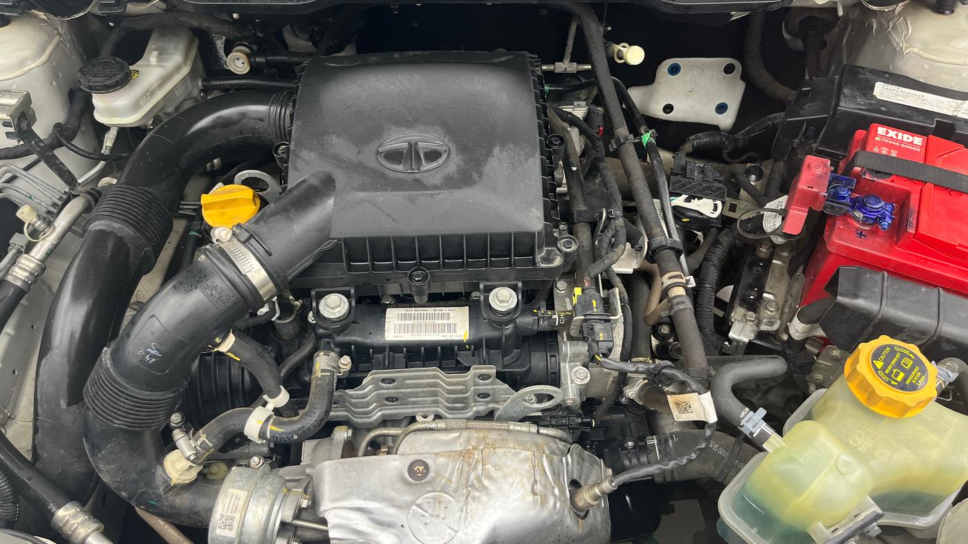 2021 Tata NEXON XZ PLUS PETROL SUNROOF, Petrol, Manual, 37,153 km, Engine View