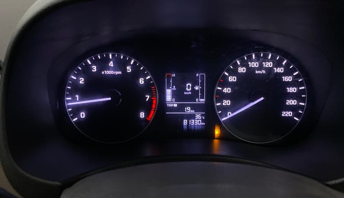 2016 Hyundai Creta SX PLUS 1.6 PETROL, Petrol, Manual, 81,330 km, Odometer Image