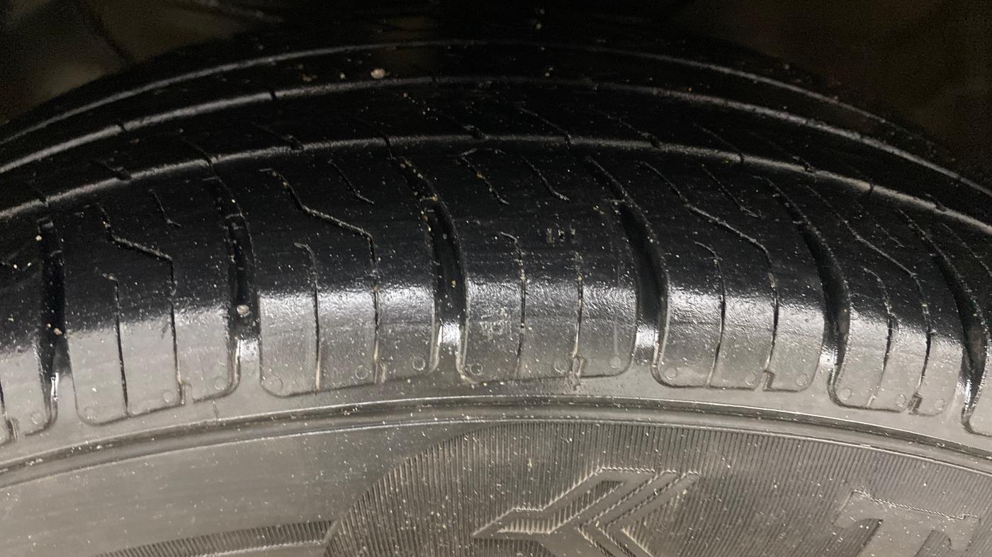 2019 Hyundai Creta EX 1.4 DIESEL, Diesel, Manual, 1,43,219 km, Left Front Tyre Tread