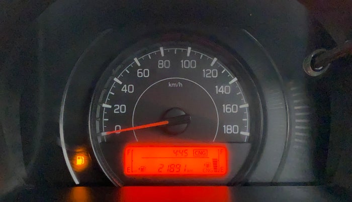 2021 Maruti New Wagon-R LXI CNG 1.0, CNG, Manual, 22,220 km, Odometer Image