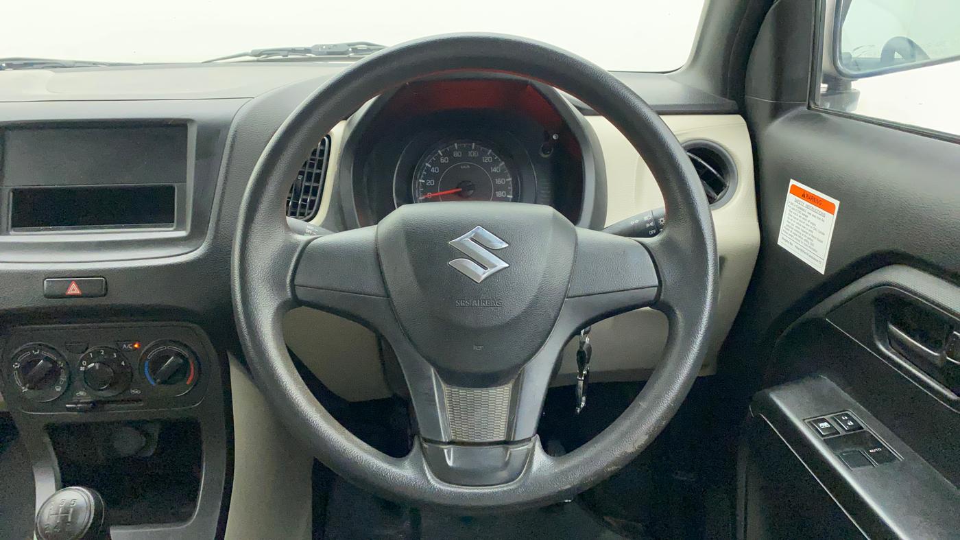 2021 Maruti New Wagon-R LXI CNG 1.0, CNG, Manual, 22,220 km, Steering Wheel Close Up