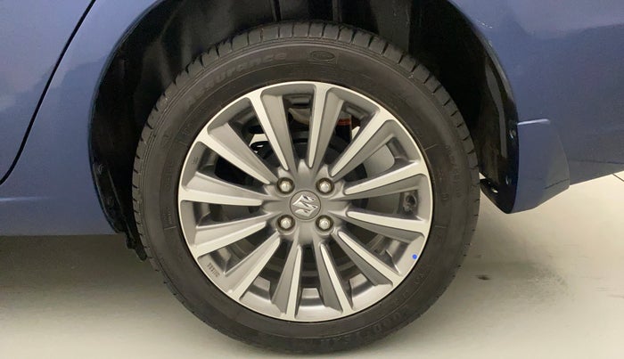 2021 Maruti Ciaz ALPHA  AT 1.5 SHVS PETROL, Petrol, Automatic, 8,065 km, Left Rear Wheel