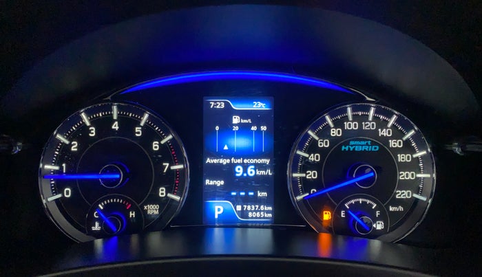 2021 Maruti Ciaz ALPHA  AT 1.5 SHVS PETROL, Petrol, Automatic, 8,065 km, Odometer Image