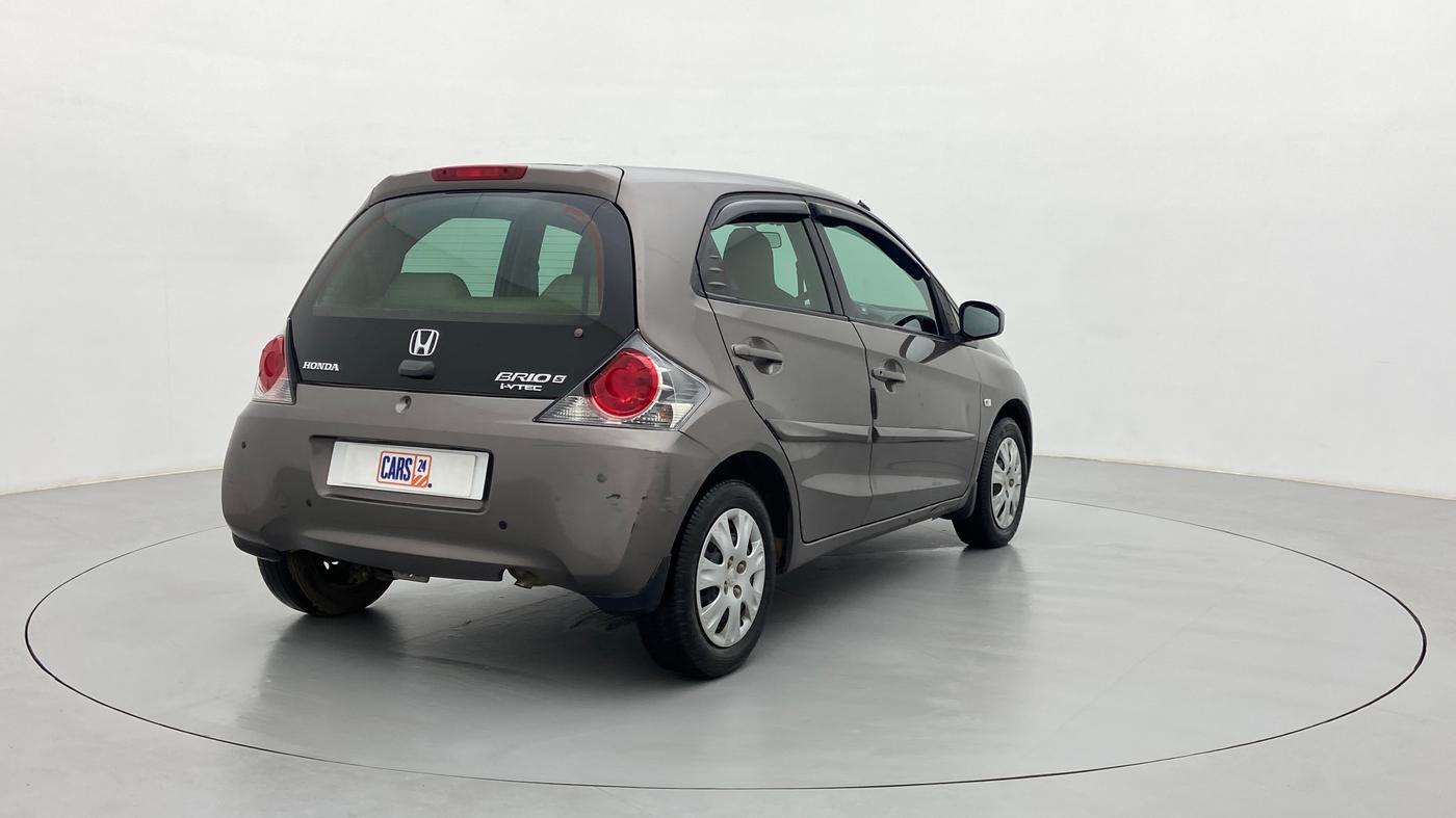 2014 Honda Brio S MT, Petrol, Manual, 47,784 km, Right Back Diagonal