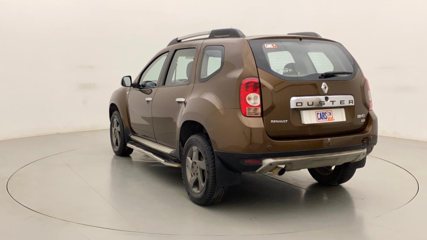 2015 Renault Duster 110 PS RXZ 4X4 MT DIESEL, Diesel, Manual, 95,500 km, Left Back Diagonal