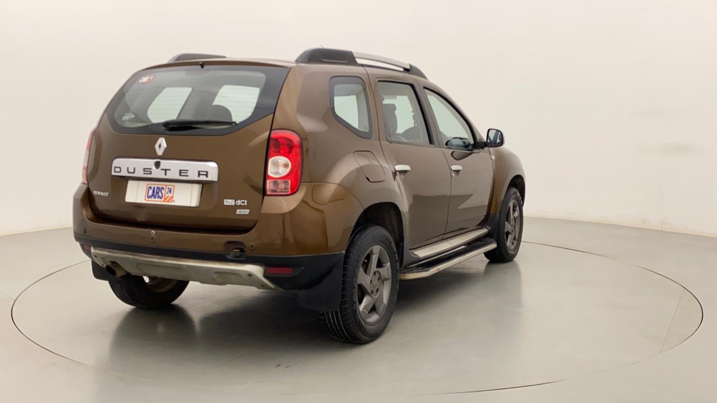 2015 Renault Duster 110 PS RXZ 4X4 MT DIESEL, Diesel, Manual, 95,500 km, Right Back Diagonal