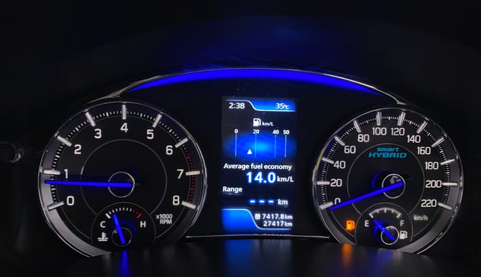 2022 Maruti Ciaz ZETA 1.5 SHVS MT PETROL, Petrol, Manual, 27,421 km, Odometer Image