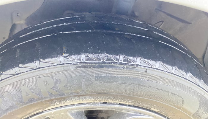 2019 Hyundai GRAND I10 NIOS SPORTZ AMT 1.2 KAPPA VTVT, Petrol, Automatic, 40,111 km, Left Front Tyre Tread