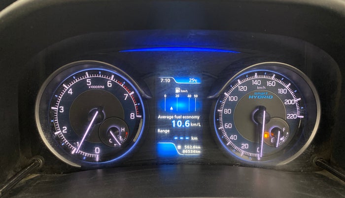 2019 Maruti XL6 ALPHA AT, Petrol, Automatic, 86,607 km, Odometer Image