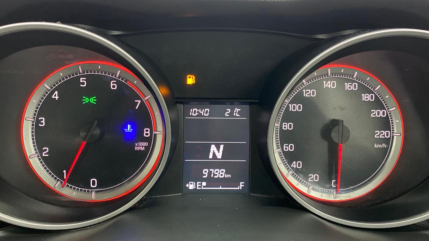2020 Maruti Swift ZXI AMT, Petrol, Automatic, 9,846 km, Odometer Image