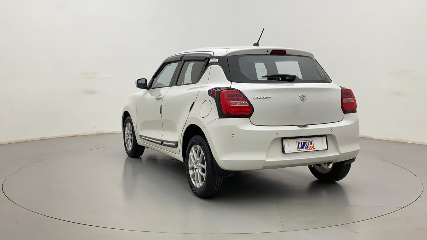 2020 Maruti Swift ZXI AMT, Petrol, Automatic, 9,846 km, Left Back Diagonal