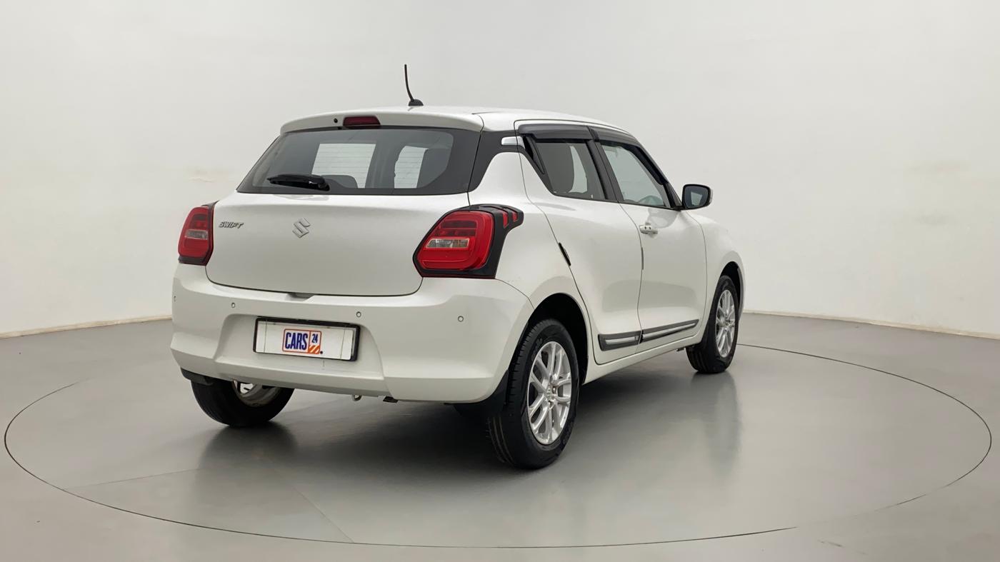 2020 Maruti Swift ZXI AMT, Petrol, Automatic, 9,846 km, Right Back Diagonal