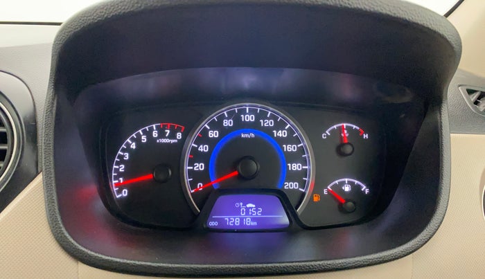 2015 Hyundai Grand i10 SPORTZ 1.2 KAPPA VTVT, Petrol, Manual, 72,823 km, Odometer Image
