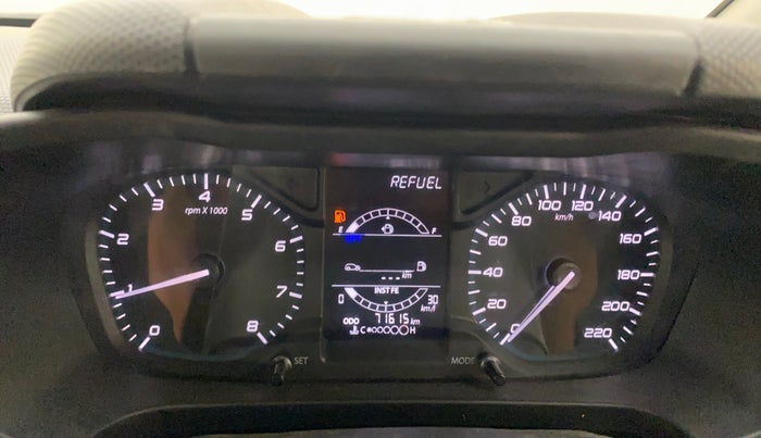 2021 Tata ALTROZ XZ PETROL, Petrol, Manual, 71,615 km, Odometer Image