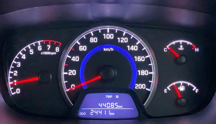 2017 Hyundai Grand i10 ASTA 1.2 KAPPA VTVT, Petrol, Manual, 24,411 km, Odometer Image