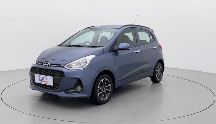 2017 Hyundai Grand i10 ASTA 1.2 KAPPA VTVT, Petrol, Manual, 24,411 km, Left Front Diagonal