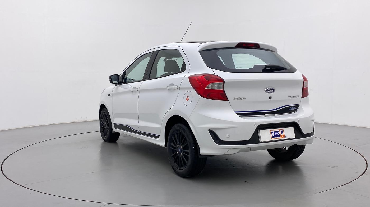 2019 Ford New Figo 1.2 TITANIUM BLU, Petrol, Manual, 38,060 km, Left Back Diagonal