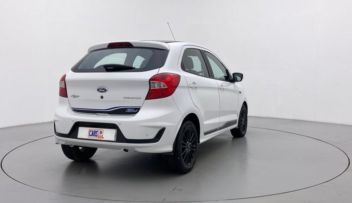 2019 Ford New Figo 1.2 TITANIUM BLU, Petrol, Manual, 38,060 km, Right Back Diagonal
