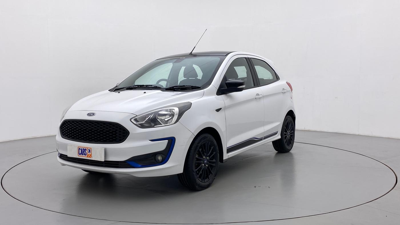 2019 Ford New Figo 1.2 TITANIUM BLU, Petrol, Manual, 38,060 km, Left Front Diagonal